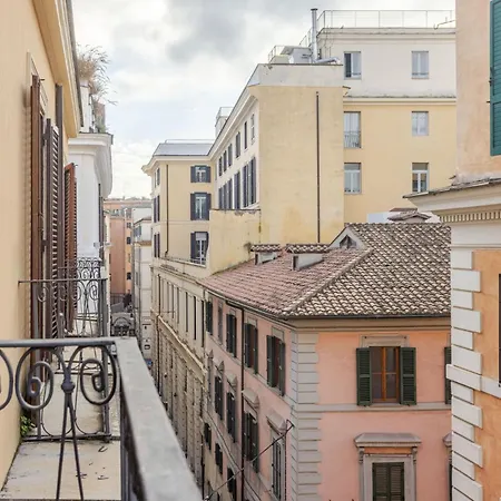 아파트 Piazza Di Spagna 2 Bedrooms And 5 Juliet Balcony 로마